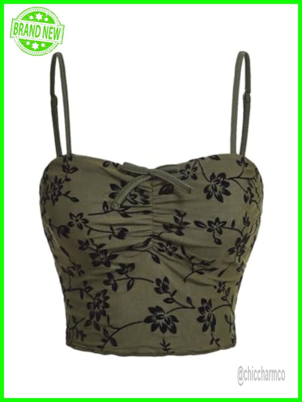Womens Y2K Crop Cami Top Mesh Overlay Sweetheart Neck Slim Fit